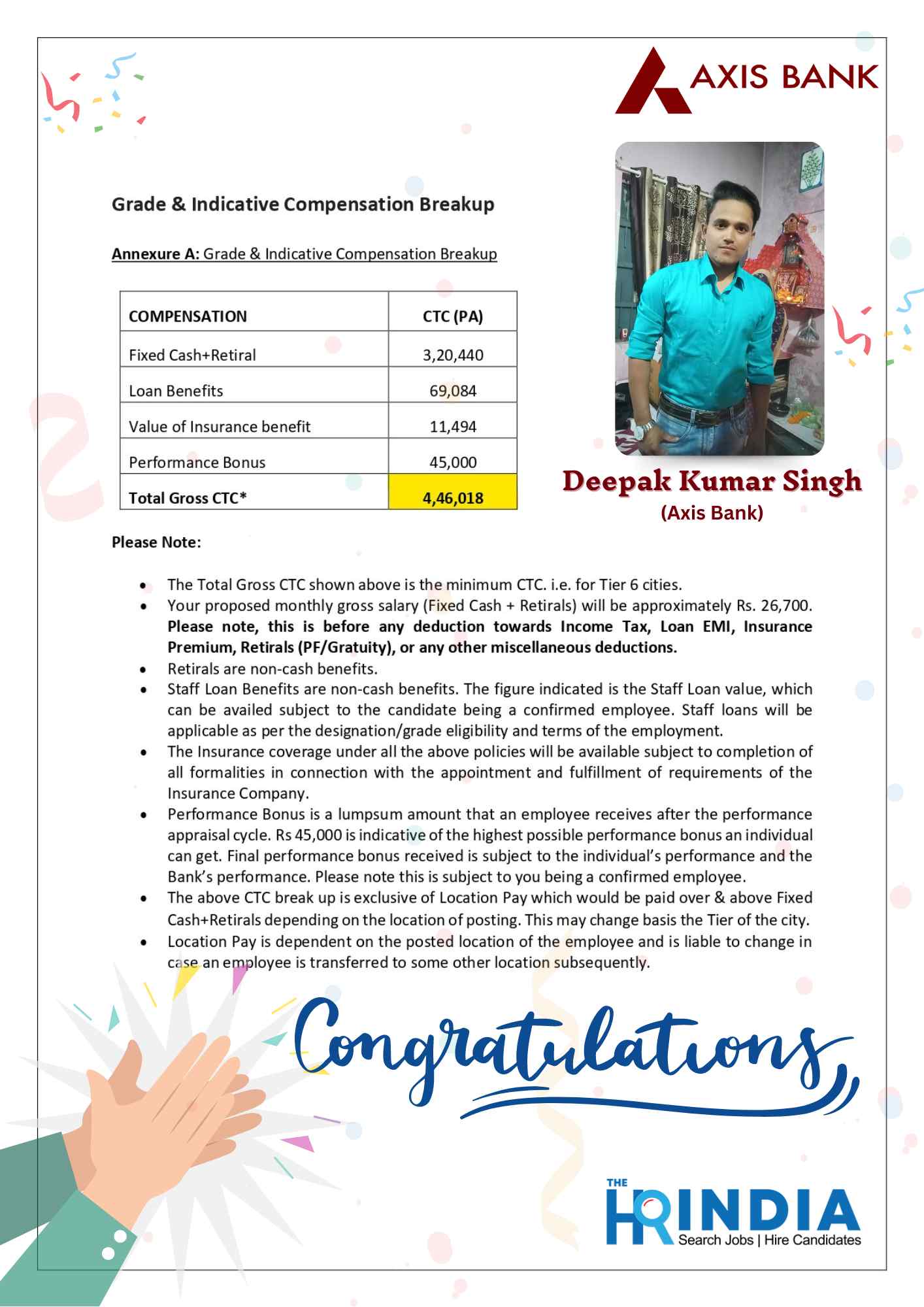 Deepak Kumar Singh (1)  | The HR India